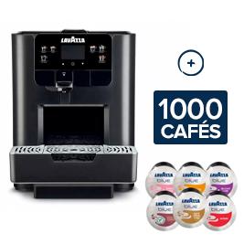 machine lavazza + 1000 Cafés