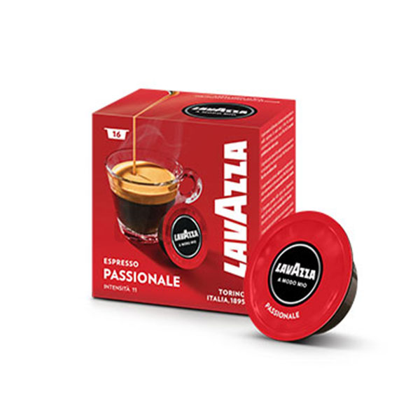 Capsules café A Modo Mio Lavazza Passionale x 16