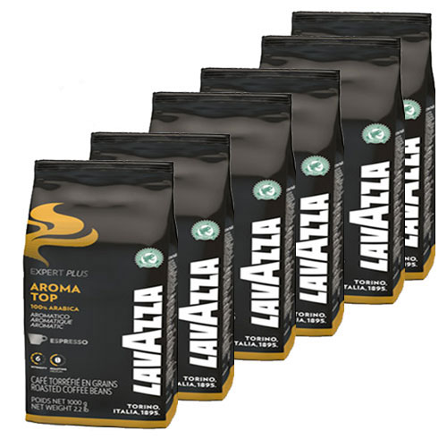 LAVAZZA - 1 kg café en grain Aroma Top