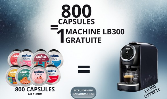 800 CAFÉS = LB300 GRATUITE
