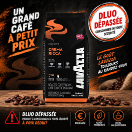 Café en grain Lavazza Crema Ricca par 1kg