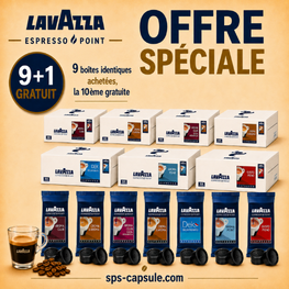 LAVAZZA ESPRESSO POINT 9+1 GRATUIT