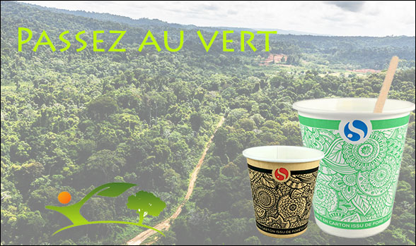 Gobelet recyclable développement durable