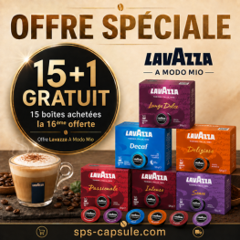 Lavazza A Modo Mio 15+1 GRATUIT