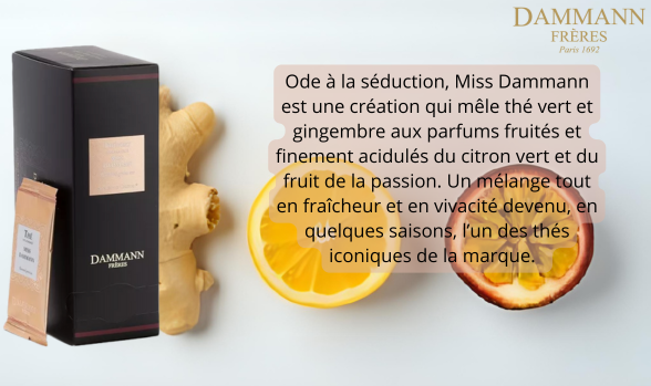Miss DAMMANN - 24 sachets cristal suremballés
