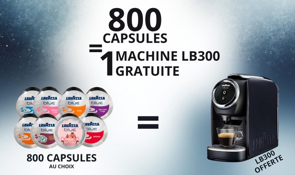 800 CAFÉS = LB300 GRATUITE