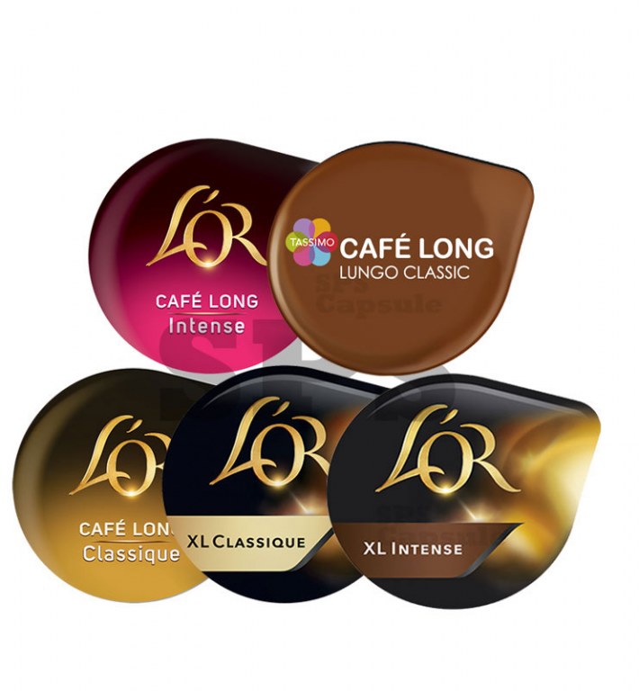 Pack Tassimo Café long SPS Capsule