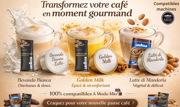 COMPATIBLES LAIT AMM ET SOLUBLES LAVAZZA