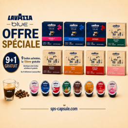 LAVAZZA BLUE 9+1 GRATUIT