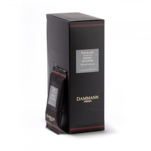 Thé blanc Passion de Fleurs, 24 sachets Cristal suremballés 