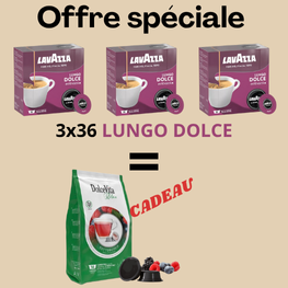 OFFRE SPÉCIALE Lavazza A Modo Mio x108 Lungo Dolce