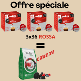 OFFRE SPÉCIALE Lavazza A Modo Mio x108 Qualita Rossa