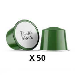 Thé Vert à la Menthe x50 Compatible Lavazza Espresso Point