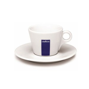 Tasses Cappuccino LAVAZZA X6 + SOUS TASSES