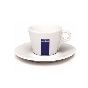 6 X Tasses Cappuccino LAVAZZA + SOUS TASSES