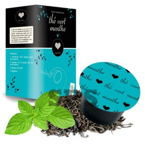 THE MENTHE BLUE X15 Compatible LAVAZZA BLUE