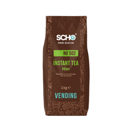 SCHO Thé à la Menthe Instantané 1 kg pour Distributeur Automatique