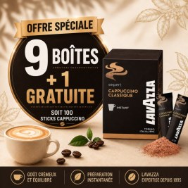 9+1 CAPPUCCINO CLASSIQUE X10