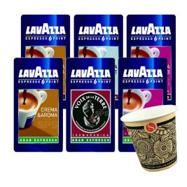 600 cafés + 320 petits gobelets Mahori Lavazza Espresso Point