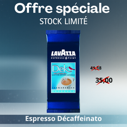 Café Décafeiné x 100 Lavazza Espresso Point