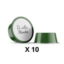 Thé Vert à la Menthe compatibles Lavazza A Modo Mio