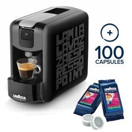 LAVAZZA EP Mini + 100 Cafés 