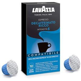 Decafeiné LAVAZZA Compatible Nespresso x10