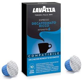 decafeine lavazza x10