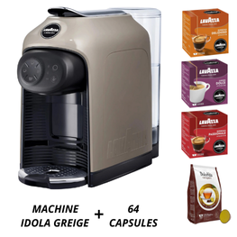 LAVAZZA IDOLA greige + 64 capsules