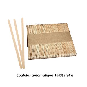 Spatules D.A en bois x 50 recyclable 